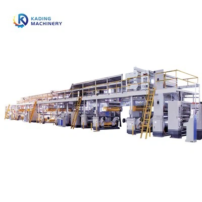 Háhraði 3/5/7 PLY bylgjupappa framleiðslulínu